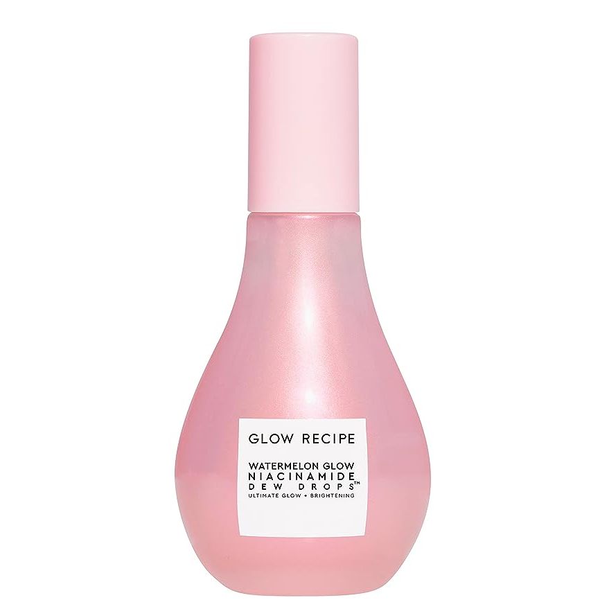 Jumbo Size Skincare + Makeup Primer Hybrid - Reveal a dewy glow instantly and over time with this niacinamide-infused highlighting serum to visibly & effortlessly brighten skin. This glow serum creates a lightweight, buildable texture that quickly absorbs, making it suitable for all skin types.