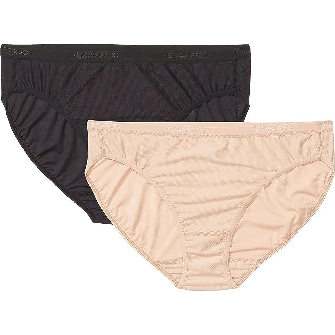 89% Nylon, 11% ElastaneImportedPull On closureMachine WashBreathable Design - The perfect underwear for travel, the ExOfficio Women's Give-N-Go 2.