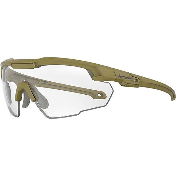 Introducing our high-performance safety glasses, designed to provide maximum eye protection in any situation. With an imported impact-resistant Nylon/PC frame and a ballistic-rated PC lens, these glasses are built to withstand tough conditions.