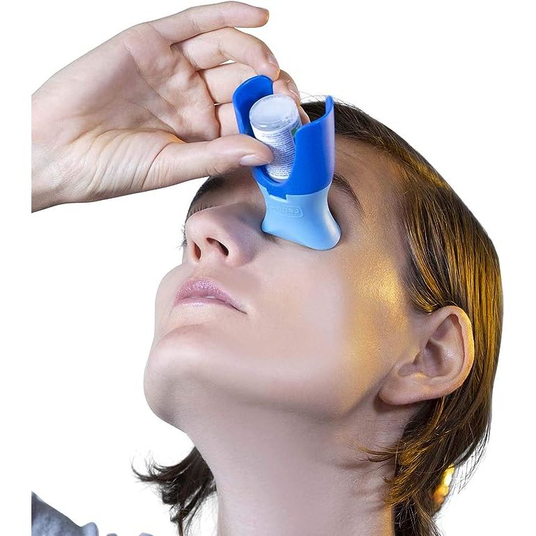 Eyedrop administration is a common task for individuals of various ages, aimed at treating several eye conditions. However, it can sometimes be challenging to properly dispense the required amount of medication into the eye without assistance.