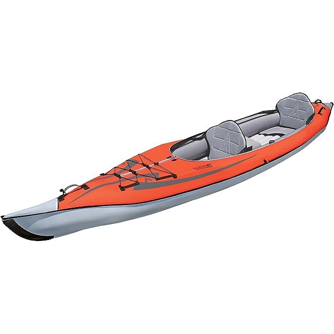 The Three-Seater Inflatable Kayak is a durable and convenient watercraft that incorporates built-in aluminum ribs to enhance its tracking abilities, ensuring smooth and effortless maneuvering on the water. With its three layers of material, this kayak offers exceptional puncture resistance, granting users peace of mind during their adventures. The 