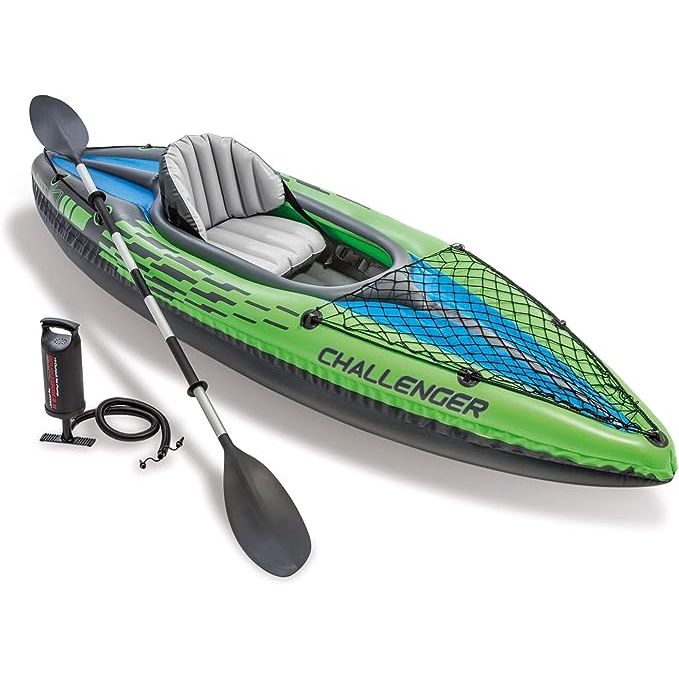 The Challenger K1 is an exceptional inflatable kayak designed for those seeking strength, durability, and comfort. Crafted with a super-strong enhanced molecular formulation PVC, this kayak delivers superior strength and durability, ensuring high impact and abrasion resistance. It can withstand the rigors of paddling in lakes and mild rivers with e