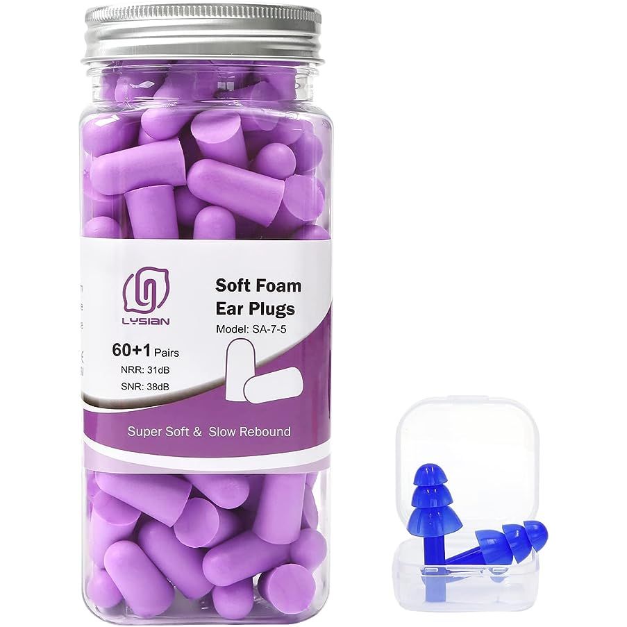 Introducing our Soft and Comfortable Foam Earplugs! Crafted with your comfort in mind, these earplugs are made from non-toxic and ultra-soft foam, delivering an unparalleled level of comfort that is gentle on your skin.