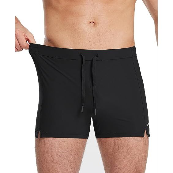 Introducing our UPGRADED Ultra Elastic Swim Shorts, expertly designed with the active individual in mind. Crafted from a premium blend of 76% Nylon and 24% Spandex, these swim shorts offer a remarkable 4-way stretch for unparalleled flexibility and unmatched comfort. Whether you're swimming, surfing, or participating in any water activity, rest ass