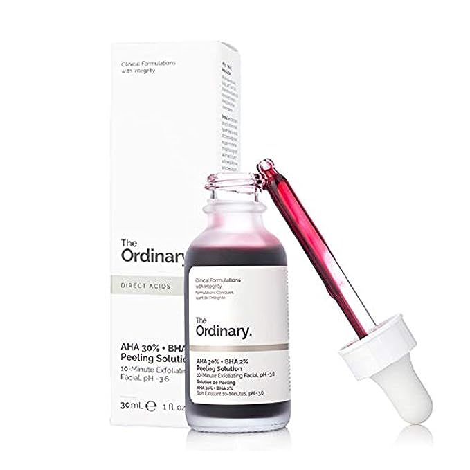 YUYIHAN 1 Bottle The Ordinary AHA 30% + BHA 2% Peeling Solution A Mild Formulation image