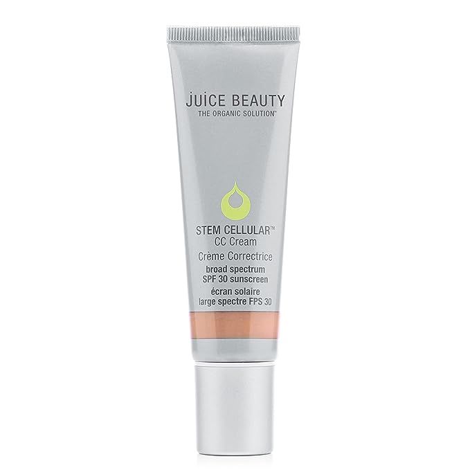 Juice Beauty's STEM CELLULAR CC Cream with SPF 30 - Sun-Kissed Glow is a popular skincare product that offers natural-looking coverage, sun protection, age-defying benefits, and a skin-perfecting formula. With a 1.7 fl oz capacity, this CC cream is designed to enhance your complexion and protect your skin from harmful sun rays.