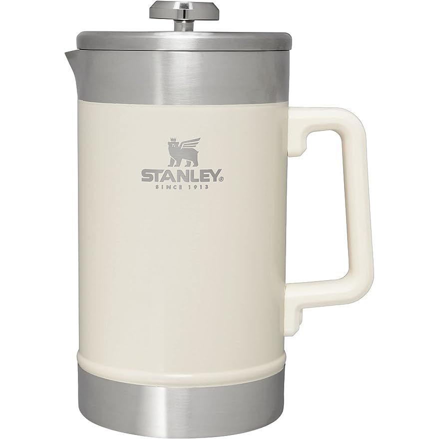 The Stanley French Press is a top-tier coffee brewing device renowned for its exceptional features and generous capacity. Crafted with high-quality stainless steel, this coffee press promises prolonged durability and unmatched performance. Boasting a remarkable 48oz capacity, it empowers users to brew a significant amount of coffee in a single batc