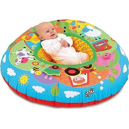 For over 180 years, Galt Toys has been a trusted British brand known for creating high-quality and innovative toys that spark creativity in young minds. Among their popular products is the Playnest - Farm, an infant activity center and floor seat designed for babies ages 0 months and up.