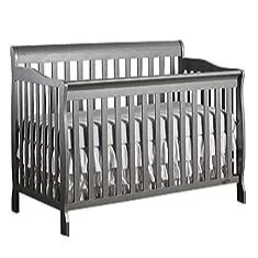 1 of Dream On Me Ashton 5-in-1 Convertible Crib, Storm Grey1 of Dream On Me Spring Crib and Toddler Bed Mattress, Twilight