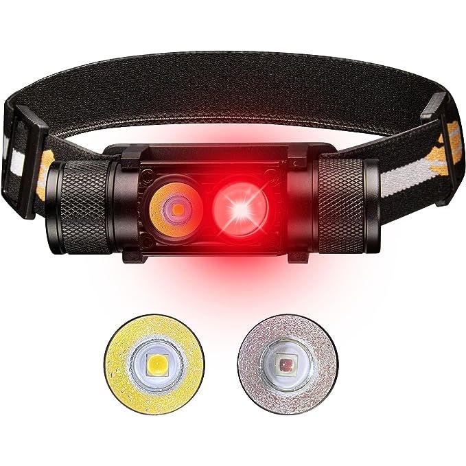 Introducing the .5000K White LED 90 CRI headlamp - a versatile and reliable lighting solution for any situation. With its remarkable color rendering and comfortable white beam, this headlamp delivers a maximum output of 500lm, ensuring bright and clear illumination whenever you need it. 
One standout feature of this headlamp is the Deep Red LED 660