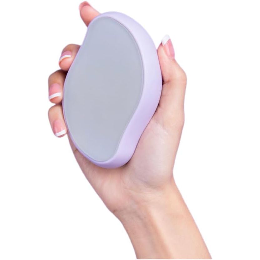 Bleam Crystal Hair Eraser, Crystal Hair Eraser for Women and Men, Painless and Repeatable Hair Removal, Magic Epilator for Legs and Arms-Purple image