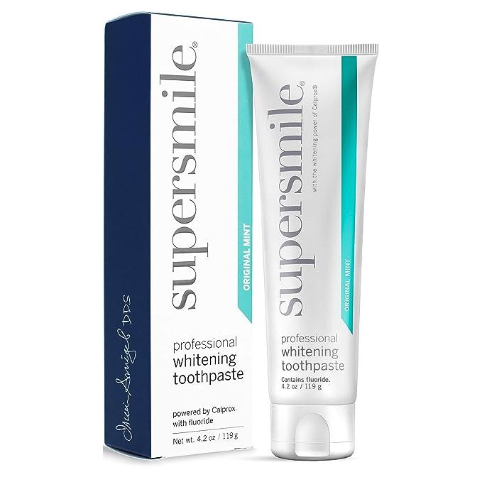 Supersmile Professional Whitening Toothpaste with Fluoride - Powerful Whitening without Sensitivity
In the world of oral care, achieving a bright, white smile has always been a desirable goal.