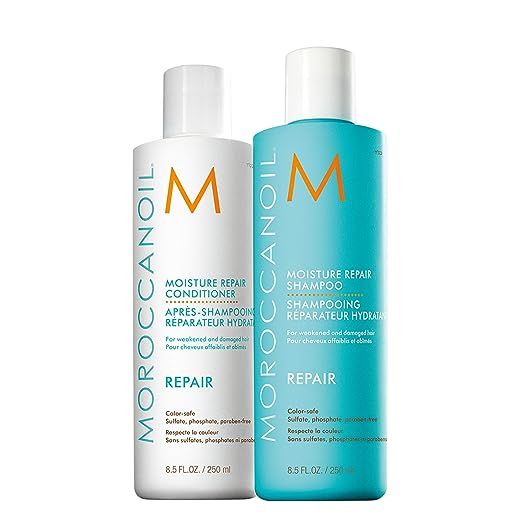 Moroccanoil Moisture Repair Shampoo and Conditioner Bundle is a popular hair care duo that offers a multitude of benefits for those seeking to rejuvenate and nourish their hair. This dynamic combination consists of a moisturizing shampoo and a reparative conditioner, both formulated to restore hair health and vitality.