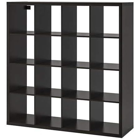 Introducing the versatile and stylish KALLAX Shelf Unit in Black-Brown, a perfect addition to modern homes and offices. This sleek unit offers ample storage space for all your belongings, combining practicality with a sophisticated design.