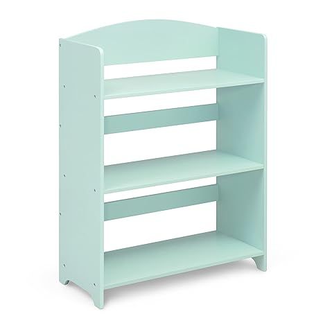 The Sturdy Wood Bookshelf is a product that showcases quality craftsmanship. Made with sturdy wood construction, this bookshelf is built to last and withstand everyday use. It offers room for it all, with three open shelves that are perfect for holding books, toys, and more. Its ideal size of 24.6" W x 10.