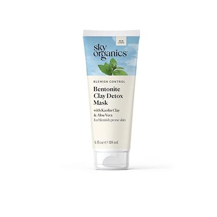 Title: Gentle Facial Detox: A Look into a Bentonite Clay Detox Mask
Introduction:
Looking to enhance your skincare routine with a natural facial detox? Look no further than a popular product known for its impressive results: the Sky Organics Blemish Control Bentonite Clay Detox Mask.