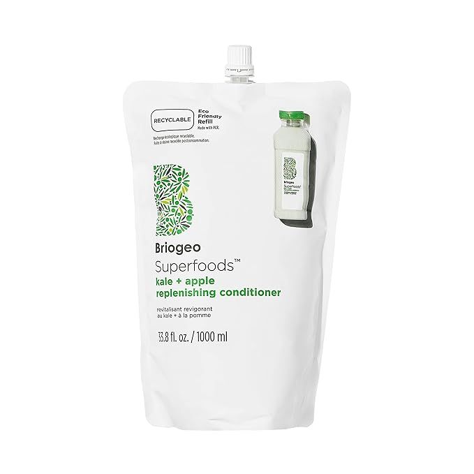 Introducing Briogeo’s Be Gentle, Be Kind Kale + Apple Replenishing Superfood Conditioner, a green smoothie-inspired conditioner that is specially formulated for those with dry, lifeless, and dull hair. This conditioner is perfect for individuals looking to supplement their healthy diet with a hair care regimen.