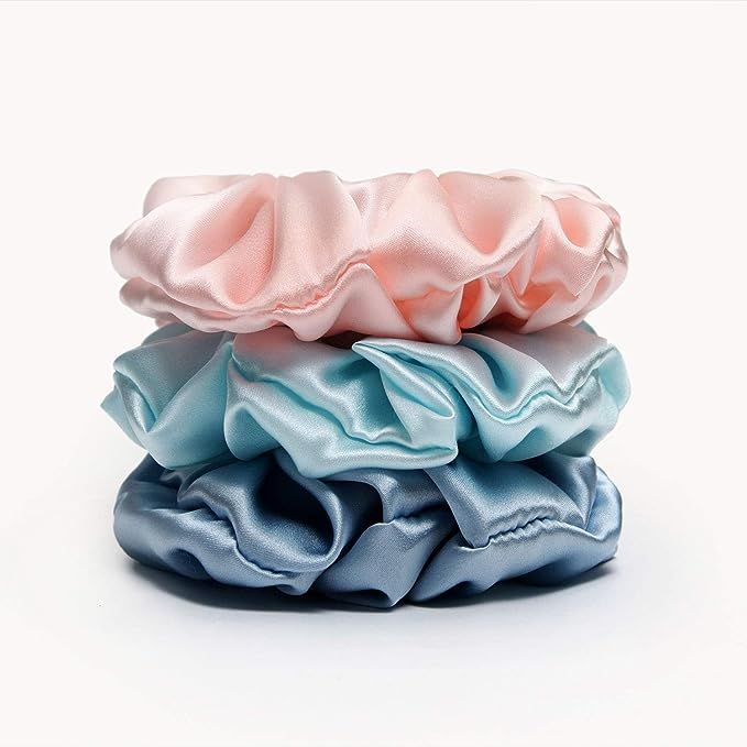 Introducing our premium quality silk hair scrunchies, made of 100% natural Mulberry silk. These scrunchies are designed to be durable and gentle on your hair, thanks to their 16 momme thickness and absence of cheap fabrics. With a stretchy strong band inside, they are suitable for most people and available in 24 beautiful colors.