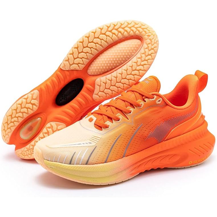 ONEMIX Men's Max Cushioned Walking Shoes with Air Cushion - Plantar Fasciitis Pain Relief image