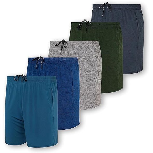 Our gym shorts are designed to meet your every need. With an inseam design for added mobility, a linerless construction for a natural feel, and an elastic waistband with an adjustable drawstring for a secure fit, these shorts will enhance your workout experience. We also offer regular and big & tall sizing, ensuring everyone can find their perfect fit.