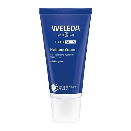 Weleda Moisture Cream for Men, weighing 1 ounce, is a popular skincare product designed specifically for men's skin. Developed by Weleda, a renowned natural cosmetics brand, this moisture cream provides essential hydration and nourishment for a healthy and refreshed appearance.