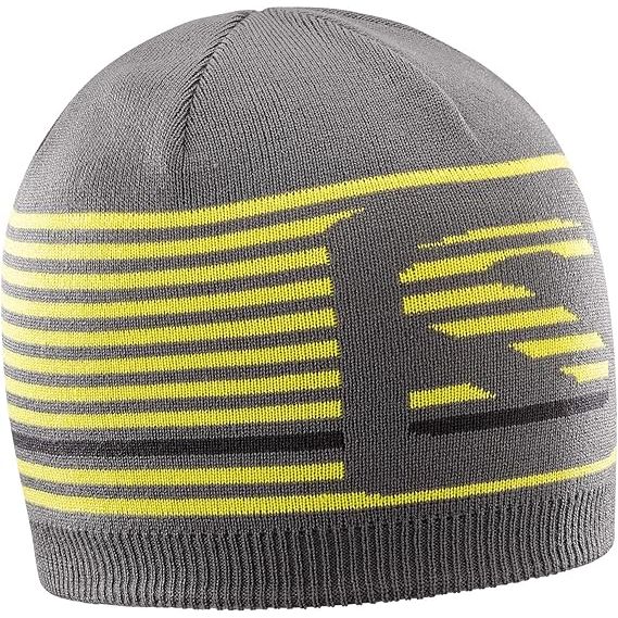 Introducing the versatile Salomon Reversible Beanie! Made from 100% other fibers, this beanie is both practical and stylish. With its reversible design, you can easily switch up your look to suit any outfit or occasion. On one side, you'll find bold Salomon graphics, giving this hat a contemporary and eye-catching look.