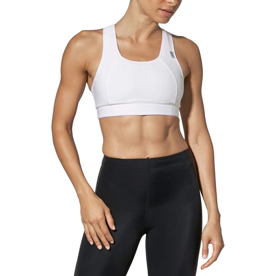 Introducing our high-performance sports bra, made with a combination of 80% Coolmax Polyester and 20% Lycra Spandex. This imported bra offers a close fit with high compression, providing excellent support during intense workouts.