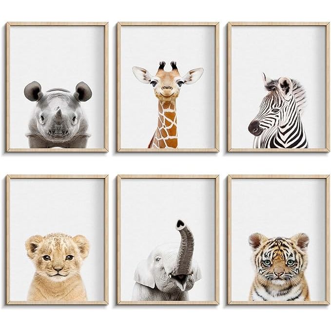 When it comes to decorating a nursery, the wall art plays a crucial role in creating a beautiful and stimulating environment for your little one. One popular theme that never goes out of style is jungle nursery decor featuring cute baby animals like rhinos, giraffes, and zebras.