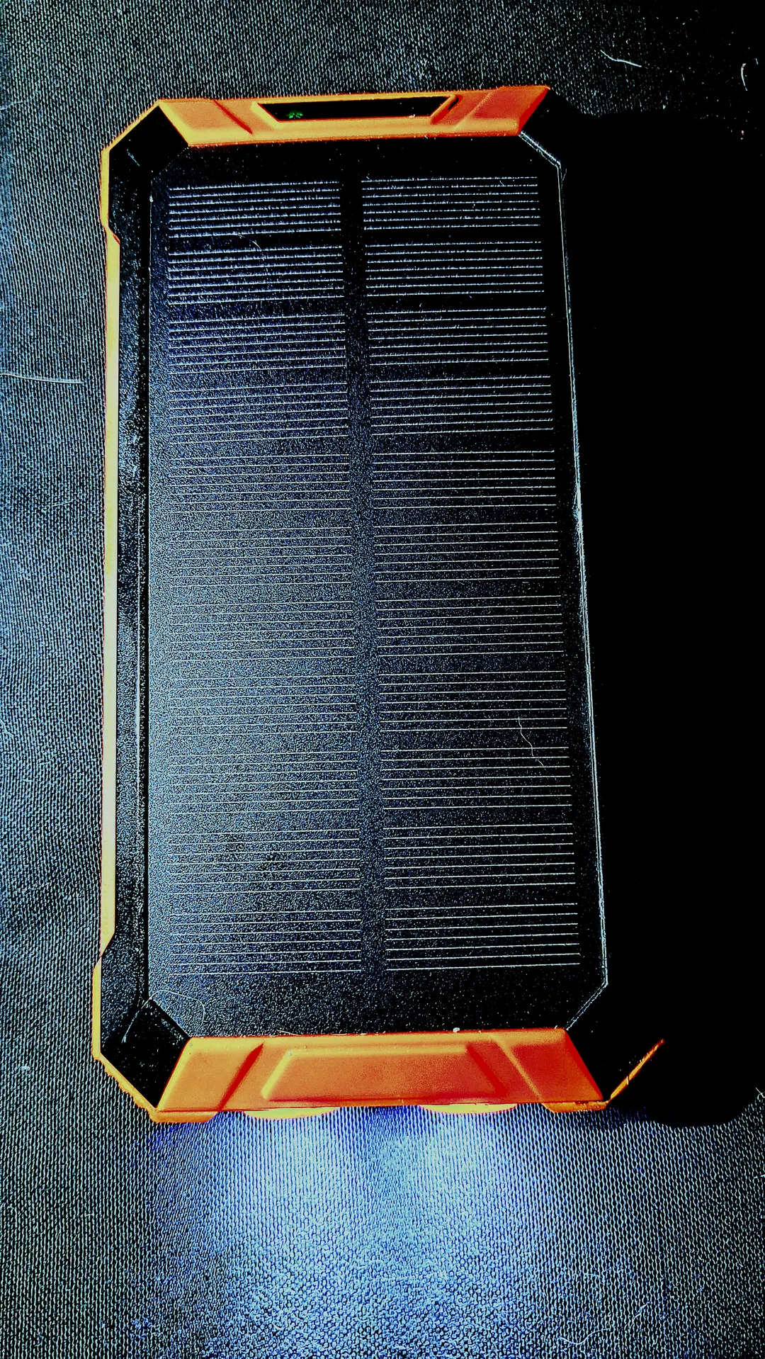 Review: Bug Out Bag,  Dizarter CoolLuzer Solar Charger Power Bank, 