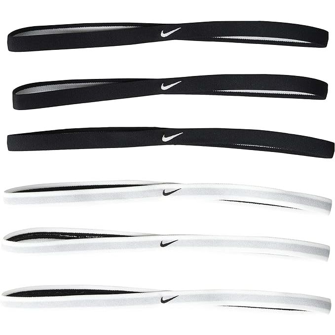 Nike Swoosh Sport Headbands 6pk are high-quality athletic headbands designed to enhance your performance and keep sweat out of your eyes during physical activities. These headbands are a go-to accessory for athletes of all levels who value comfort, style, and functionality.