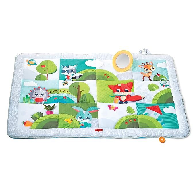 The Meadow Days Super Play Mat is an innovative baby accessory designed to provide an engaging and comfortable play space for infants. Crafted with utmost care and meticulous attention to detail, this play mat offers a range of features that stimulate sensory development and foster cognitive skills.