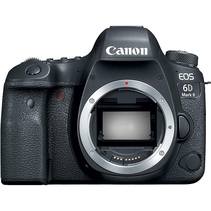 The Canon EOS 6D Mark II is a high-performance digital SLR camera body with built-in Wi-Fi capability. Designed for photography enthusiasts and professionals, this camera offers exceptional features and image quality.
One of the standout features of the Canon EOS 6D Mark II is its 26.2-megapixel full-frame CMOS sensor.
