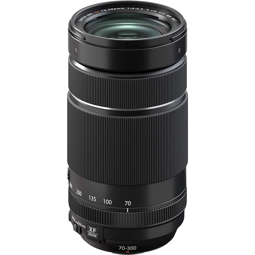 The XF70-300mmF4.5-5.6 R LM OIS WR is a highly adaptable lens designed for outdoor adventurers who want to capture and document their experiences. Its super telephoto zoom capability with a focal range of 107-457mm and a close focusing distance of 32.