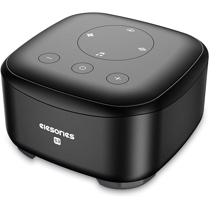Experience a peaceful and restful sleep with the S3-ECO White Noise Machine. This powerful sound machine offers a selection of 24 soothing sounds, including 5 types of white noise, 5 fan sounds, 7 nature sounds, and 7 unique sounds such as lullabies and piano melodies.