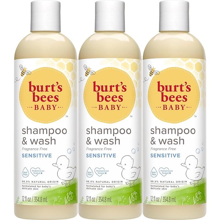 BABY SHAMPOO: Make bath time easy with this natural, gentle shampoo and body wash that cleanses and softens baby's delicate, sensitive skin.