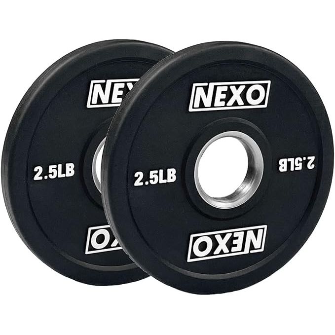 Rubber bumper plates like the NEXO 2.5LB Matte Black Rubber Bumper Plate Pair are a top choice for fitness enthusiasts and athletes focused on weightlifting and cross training. These plates are crafted from durable rubber material, offering excellent protection for gym floors and minimizing noise when dropped during intense workouts.