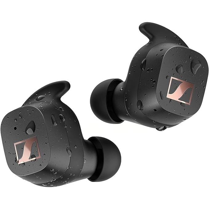 Introducing the Superior Sound Wireless Earbuds, a true game-changer in the world of audio technology. Powered by Sennheiser's TrueResponse transducer, these earbuds deliver an unparalleled sound experience without compromising on quality. With a wide range of Bluetooth codec support, including AAC, aptX, and SBC, you can enjoy your favorite music 