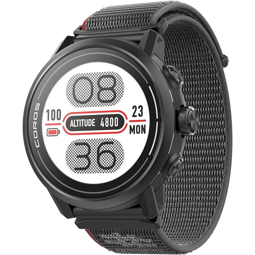 1 COROS APEX 2 GPS Outdoor Watch in Onyx