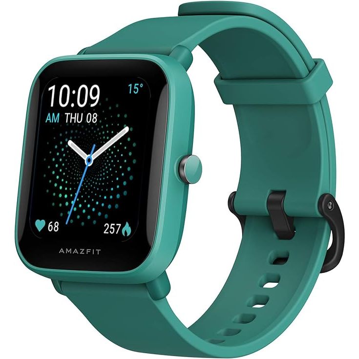 The Amazfit Bip U Pro in Green is a versatile smartwatch designed for both men and women. It is equipped with a range of features that make it a great fitness companion and everyday accessory. This smartwatch comes in an eye-catching green color and packs a punch when it comes to functionality.