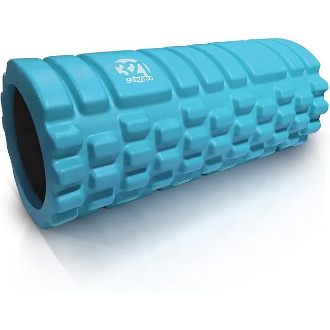 The 321 STRONG Foam Roller is a popular choice for individuals looking to alleviate muscle tension, reduce soreness, and enhance fitness recovery. This foam roller offers a medium density deep tissue massage, perfect for targeting specific areas of the body and releasing tight muscles and knots.