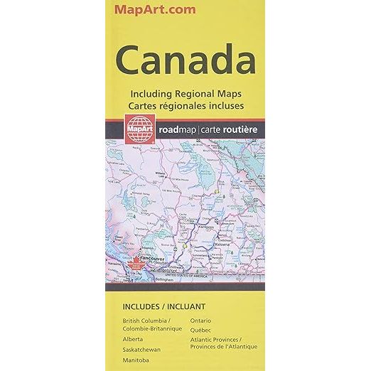 Canada Road Map image