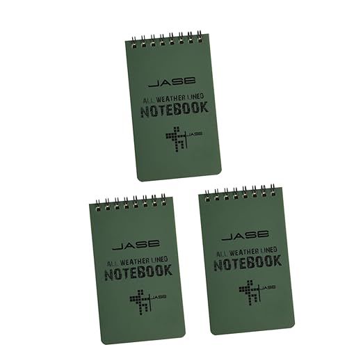 STOBOK Pocket Notepad 3 Pcs Lightweight Notepad Creative Memo Memo Notepad Notepad for Home Travel School Outdoor Notepad image