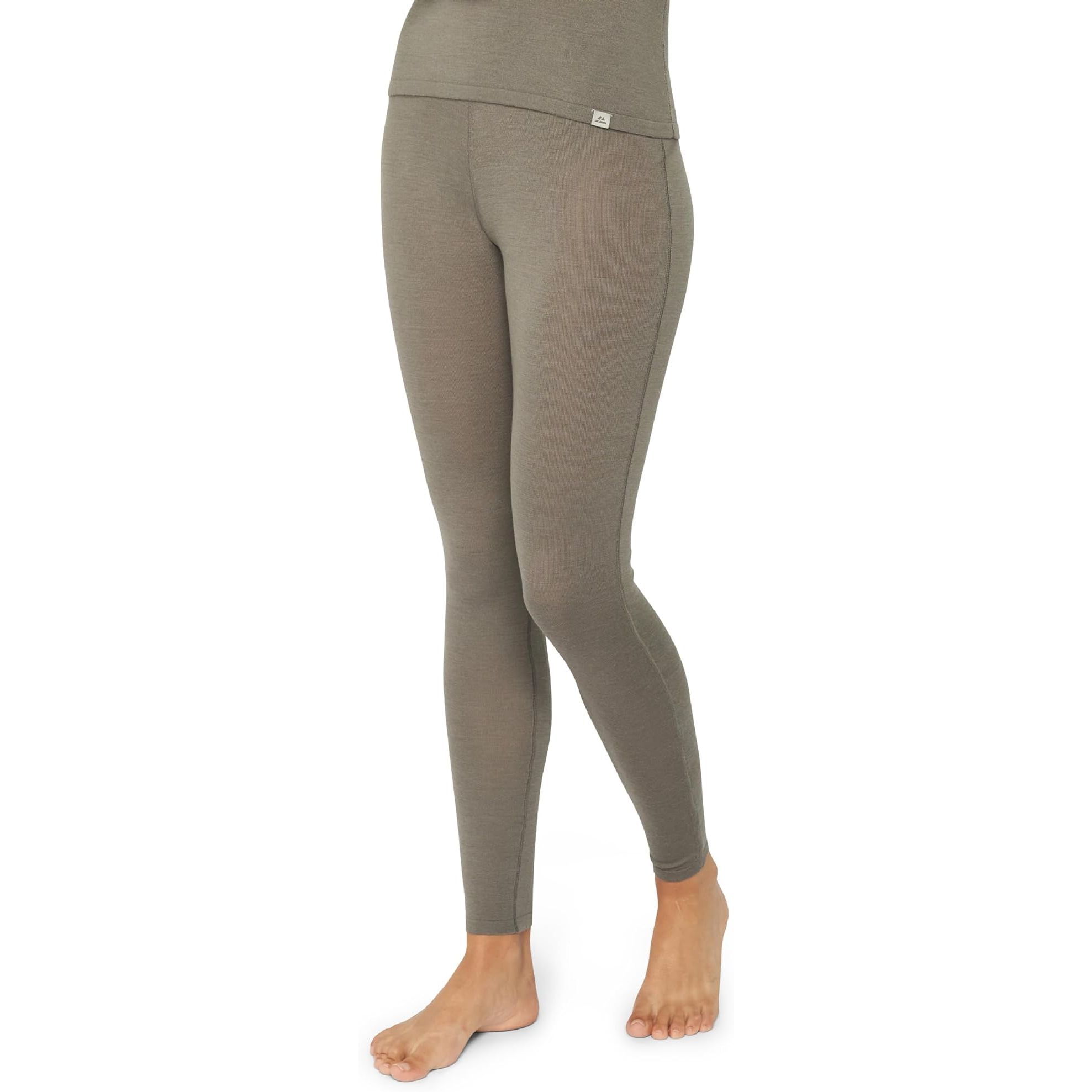 DANISH ENDURANCE Merino Wool Base Layer Tights, Breathable & Moisture-Wicking, Long Johns for Women image