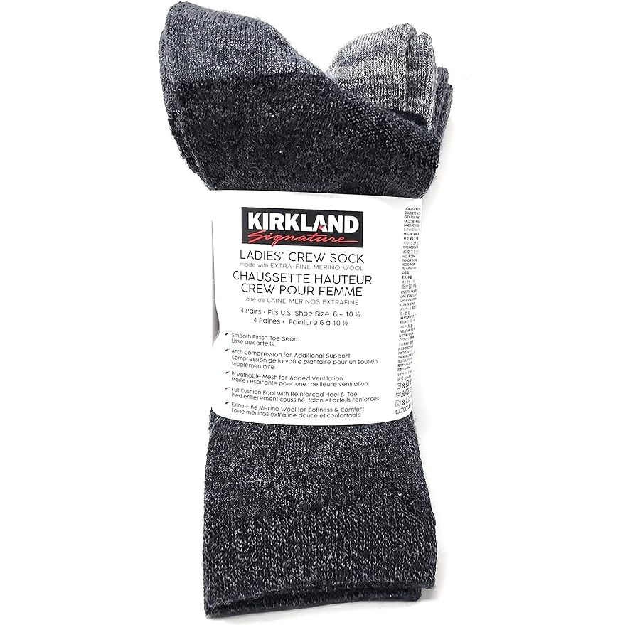 Title: Discover the Ultimate Women's Merino Wool Trail Socks: Unveiling Unmatched Quality
Introduction:
Elevate your outdoor experience with the ultimate pair of socks that redefine comfort and performance - the Kirkland Signature Women's Extra Fine Merino Wool Trail Socks.