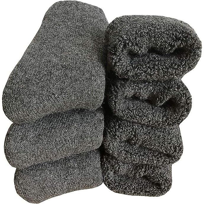 Durability is a key feature of the Mens Heavy Thick Wool Socks. The natural wool material offers exceptional strength and longevity, guaranteeing that your investment will last for seasons to come. Furthermore, the synthetic fibers in the blend enhance the socks' durability and flexibility, allowing them to maintain their shape even after multiple washes.