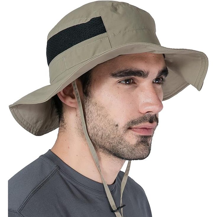 Introducing TOUGH UPF 50 boonie hats, the pinnacle of sun protection. Designed to withstand intense heat, these hats offer maximum UV protection for your face and scalp, making them ideal for adventures like hiking through sandy dunes, fishing in the delta, or hunting in the range.