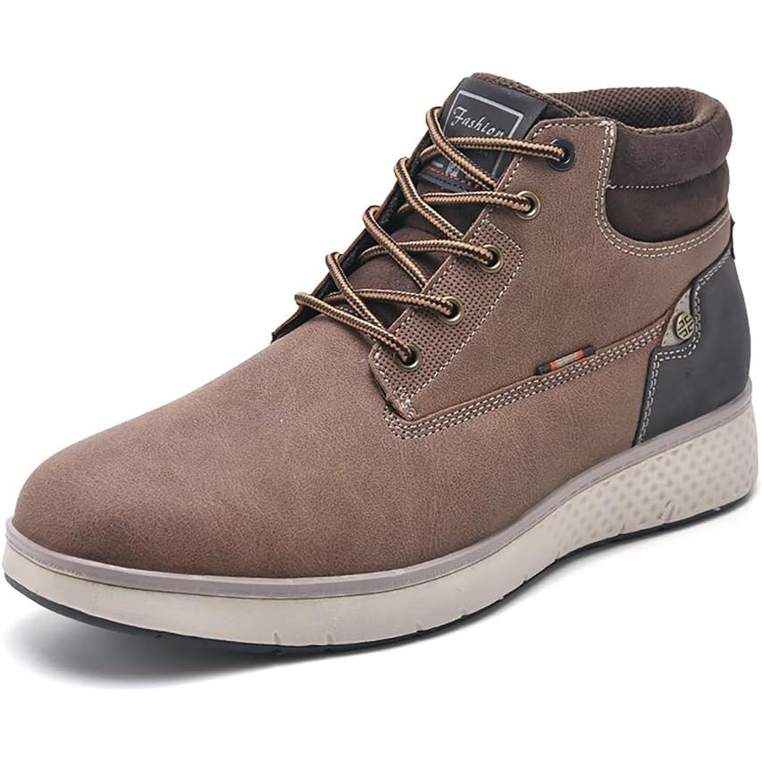 With their ankle-high design, LANCROP Men's Winter Ankle Snow Boots provide excellent support and stability. This makes them a perfect companion for traversing various terrains, whether you're hiking through snow-covered trails or trekking along icy paths. The laces allow for a customizable fit, ensuring a snug and secure feeling without compromising comfort.