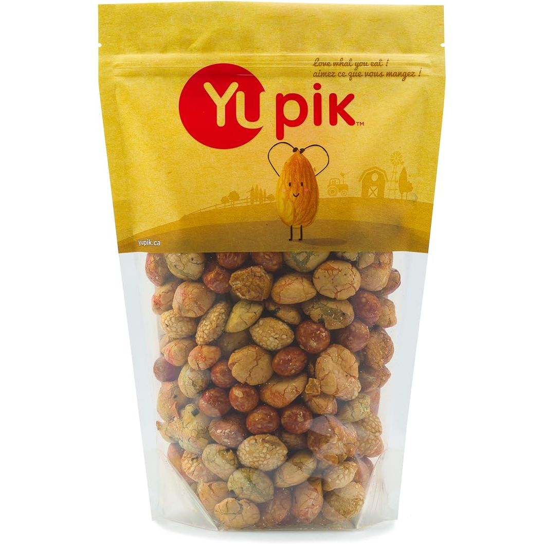 Indulge in the delicious flavors of Japan with Yupik Japan Mix featuring Cracker Coated Peanuts. This popular snack combines an assortment of crunchy and savory ingredients, providing a delightful snacking experience for all.