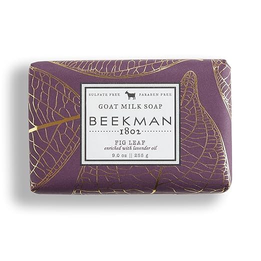 The Beekman 1802 Goat Milk Body Soap Bar is a top-quality, nourishing soap that provides numerous benefits to the skin. This soap bar comes with a weight of 9 ounces and is specifically designed to nourish, moisturize, and hydrate the skin.