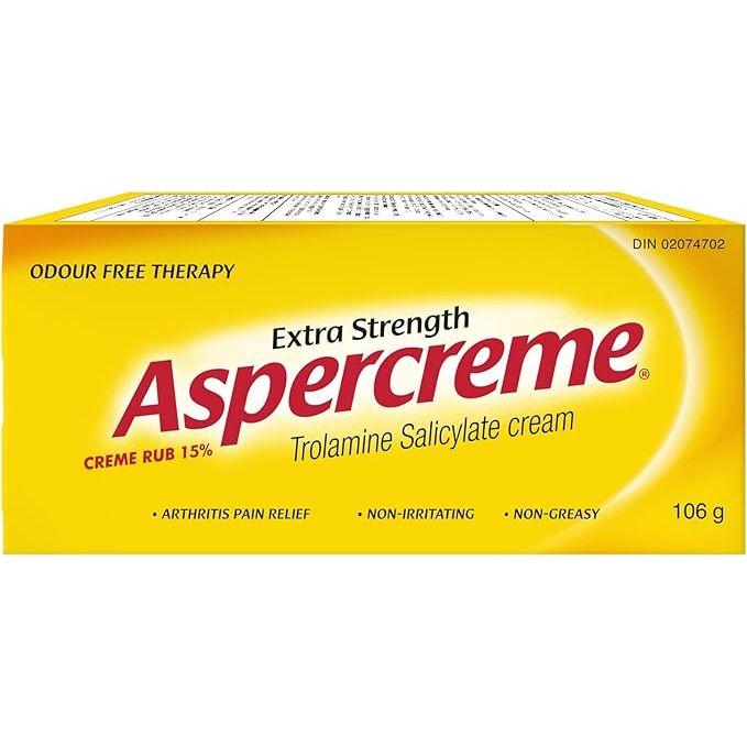 Introducing Aspercreme Extra Strength, a topical pain relief solution that provides temporary relief from aches and pains. Whether it's backache, muscle strains and sprains, bruises, or arthritis or rheumatism, this product is designed to offer quick relief.